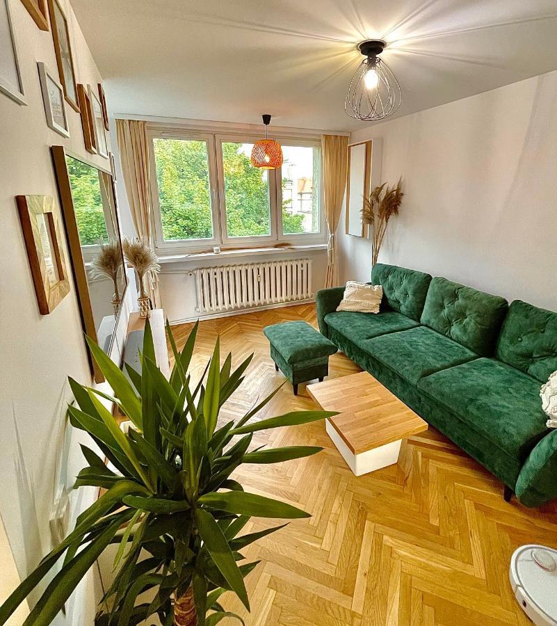 Luxurious Boho Style Apartm. *Home Office* +Desk Katowice Eksteriør billede