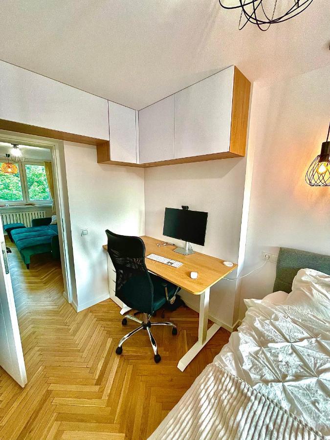 Luxurious Boho Style Apartm. *Home Office* +Desk Katowice Eksteriør billede